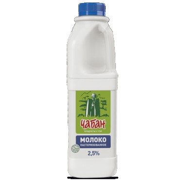 Молоко 2,5% канистра «Чабан» 930 гр.