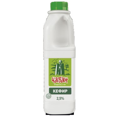 Кефир 2,5% канистра "Чабан" 930 гр.