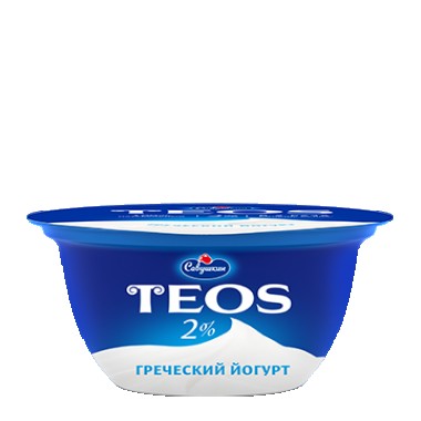 Йогурт Греческий TEOS "Савушкин" 2% 140гр