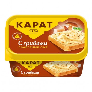 Сыр плавленый с грибами «Карат» 400 гр.