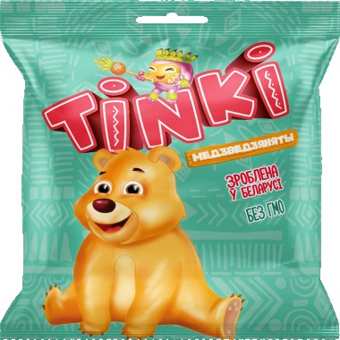 Мармелад Медвежата "Tinki" "Красный пищевик" 75гр Мармелад Медвежата "Tinki" "Красный пищевик" 75гр