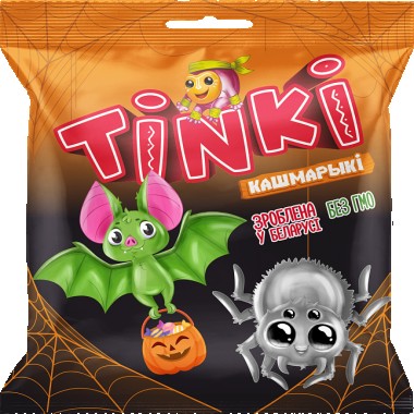 Мармелад Кошмарики "Tinki" "Красный пищевик" 75гр Мармелад Кошмарики "Tinki" "Красный пищевик" 75гр