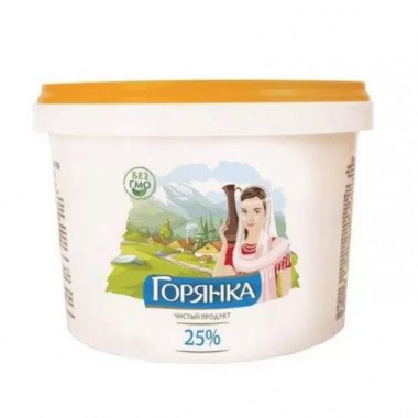 Сметана 25% «Горянка» 700г
