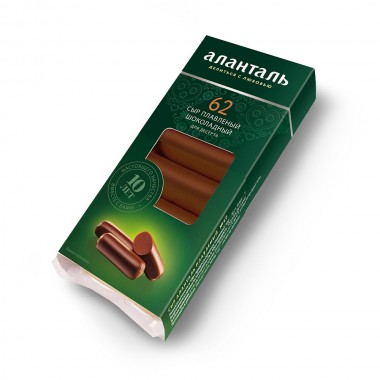 Сыр плавленый шоколадный 40% «Аланталь»  140г