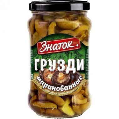 Грузди маринованные «Знаток»  280гр