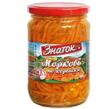 Салат морковь по-корейски «Знаток» 370гр