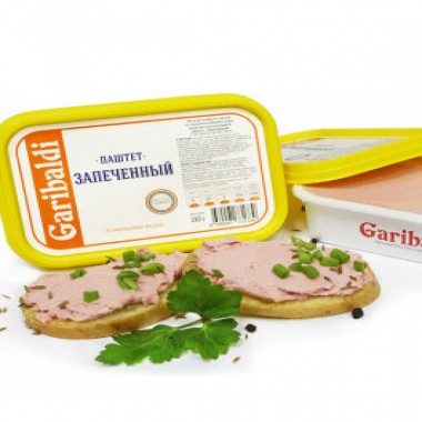 Паштет Мясной  «Запеченный» «Гарибальди» 130 гр.