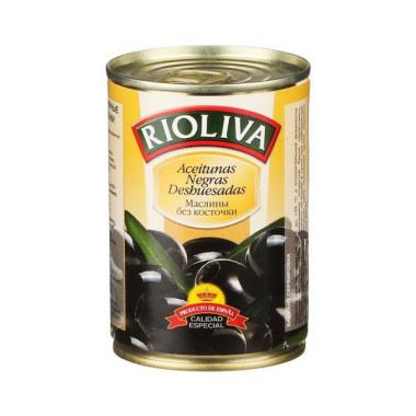 Маслины черные без косточек "RioLiva" 280гр