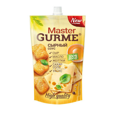 Соус Сырный 200гр "Master Gurme"