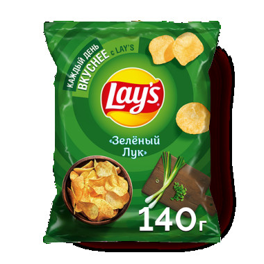 Lay's Green Onion Chips 140g