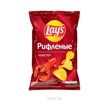 Lays Corrugated Lobster Chips, 140g
