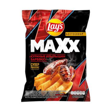 Lays BBQ Chicken Wings Chips 100g