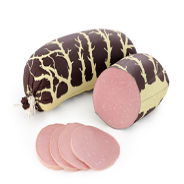 39 Boiled sausage with veal and lard Elite Grodno