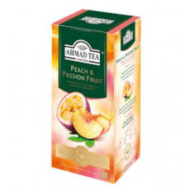 Ahmad Tea чер чай персик маракуйя 25*1,5гр