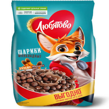 Breakfast Ready-Made Chocolate Balls 500g Lyubatovo