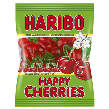 Haribo Happy Cherries gummies, 80g