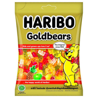 Chewing gummies 80g Haribo Goldbears Zourr