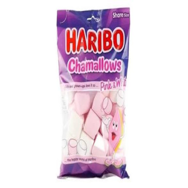 Haribo Chamallows Pink White 70g Marshmallows