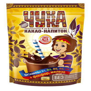 Какао-напиток без/кофеина 150гр ЧУККА