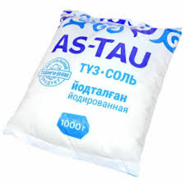 AS-TAU iodized salt 1kg