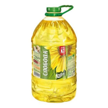 Refined sunflower oil 5l Sloboda