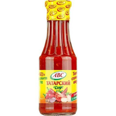 Tartar Fruit Sauce, Sterilized, 310g jar, ABC
