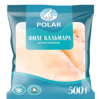 Филе кальмара 500гр Полар